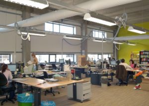 werkplekken combiflexzuil BI Select